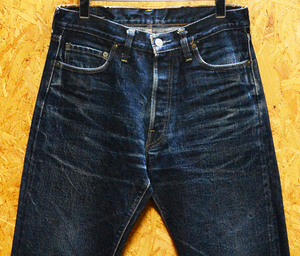 廃盤 W31 旧ドゥニーム DENIME 66タイプ(66 TYPE)（501XX）セルビッチデニム オリゾンティ製 股下78cm