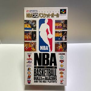 SFC NBAプロバスケットボール エレクトロニックアーツ ビクター スーパーファミコン 説明書