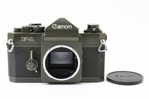 Canon F-1 Olive オリーブ Drab 3000 Limited 限定3000台 キャノン フィルムカメラ ボディ 本体 露出計動作確認済 A233