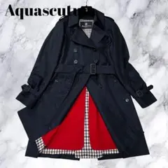 Aquascutum アクアスキュータム トレンチコート ベルテッドコート M