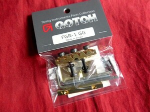 ★新品セール/最安値★GOTOH／FGR-1-GG／41mm ロックナット・パーツフルセット◆国産 高精度 FRT/フロイドローズ ストラト G/ゴールド/Gold