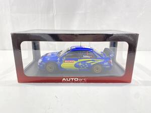 1円スタート 美品 中古品 AUTOart 1/18 SUBARU WRC 2004 オートアート スバル インプレッサ ミニカー 欠品あり