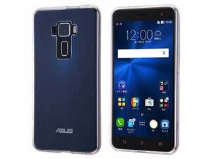 ASUS ZenFone 3 ZE552KL 耐衝撃ケース クリア TPUソフトカバー ウルトラクリア高透明 一体感 保護 シンプル イングレム RT-RAZ35TC3-CM