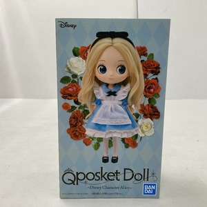 02w00927 Qposket Doll キューポスケット ドール Disney Character Alice ディズニーキャラクター 不思議の国の アリス フィギュア 中古品