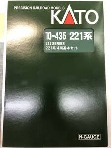 KATO 10-435 221系 4両基本セット 中古品※説明文必読※