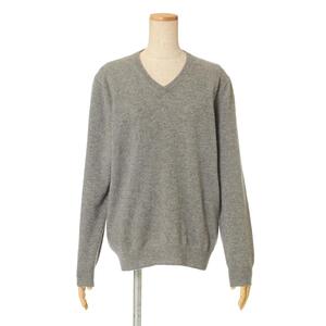 【送料無料】CASHMERE カシミア ユナイテッドアローズ ニット グレー レディース サイズ M（NO.08091746）