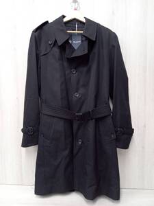 Aquascutum トレンチコート ライナー付き サイズ38 ブラック 220 2451 601 アクアスキュータム