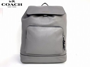 極美品★送料無料★ コーチ メンズ COACH ぺプル レザー ターナー バックパック リュック C1280 ビジネス バッグ