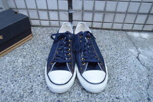 美品 中古 CONVERSE コンバース ALL STAR オールスター OKAYAMADENIM OX 1SD049 27.5cm US9 スニーカー