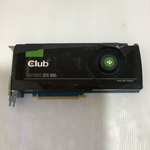 【中古】Club 3D GeForce GTX 680 4096MB CGNX-X688 グラフィックボード管理番号cg169