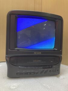 RE1058 当時物 アイワ/AIWA/テレビデオ VX-T10S1 ビデオカセットレコーダー 通電のみ ビデオ再生NG 現状品 0907