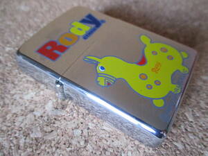 ZIPPO 『RODY GYMMIC ロディ イタリア』2004年3月製造 バランスボールテクノロジ－ 保育園 幼稚園 体幹 オイルライター ジッポ 廃版激レア