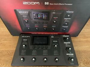 ZOOM B6 ベース用マルチエフェクター 