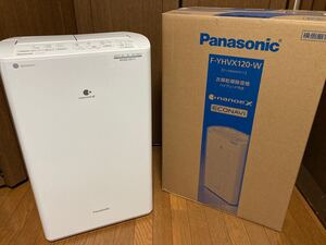 【超美品】Panasonic F-YHVX120-W ハイブリッド方式　衣類乾燥除湿機