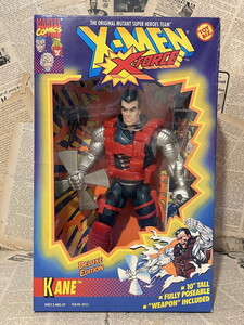 ☆1990年代/エックスメン/KANE/10インチフィギュア/即決ビンテージToybiz/X-Men/Figure(Kane/MIB) MA-418