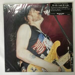 MOTORHEAD THE BEST OF MOTORHEAD LASERDISC　新品未開封