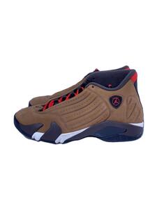 NIKE◆AIR JORDAN 14 RETRO SE_エア ジョーダン 14 レトロ SE/27cm/BRW