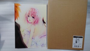 ToLOVEる原画展 アクリルアートパネル モモ・ベリア・デビルーク ToLOVEるダークネス アニメ とらぶる 0