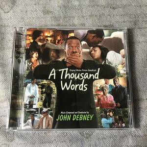 ★A Thousand Words ORIGINAL MOTION PICTURE SOUNDTRACK hf36d