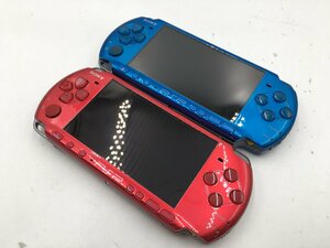 ♪▲【SONY ソニー】PSP PlayStation Portable 2点セット PSP-3000 まとめ売り 0612 7