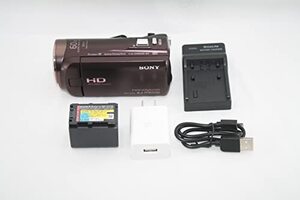 SONY HDビデオカメラ Handycam HDR-CX480 ボルドーブラウン 光学30倍 HDR-C(中古品)