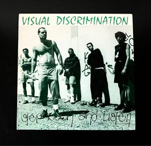 即決★パンクLP VISUAL DISCRIMINATION USHC ハードコア　スケートコア　USHC PUNK アメリカンハードコア