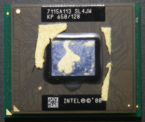 ☆CPU：Intel Cleron SL4JW　KP 650/128