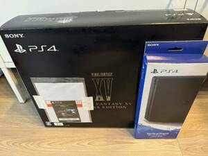 1円☆箱☆ PS4 1TB CUHJ-10013 FW:7.5 FF15 LUNA EDITION SONY プレステ4 slim 薄型 スリム 本体 PlayStation FINAL FANTASY ⅩⅤ