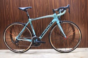 ■BIANCHI ビアンキ INTENSO フルカーボン MAVIC KSYRIUM ES SHIMANO 105 5800 2X11S サイズ53 2016年モデル 美品