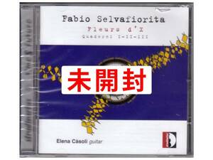 ★未開封★現代音楽ギター★ファビオ・セルヴァフィオリータ Fabio Selvafiorita『Fleurs d