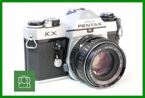 【同梱歓迎】実用■PENTAX KX ボディ+SMC PENTAX 55mm F1.8 Kマウント■シャッター全速・露出計完動■EE507