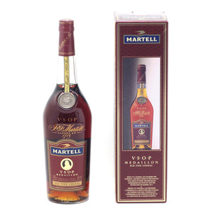 $$ MARTELL マーテル コニャック V.S.O.P MEDAILLON 1L 40度 箱付き 未使用 未開栓