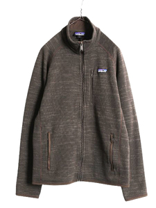 16年製 パタゴニア ベターセーター ジャケット メンズ M / 古着 Patagonia アウトドア フリース ニット フルジップ ブルゾン ハイネック 茶