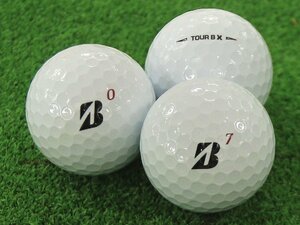 Aランク ブリヂストン BRIDGESTONE TOUR B X ホワイト 2020年モデル 30個 球手箱 ロストボール