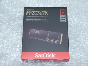 新品 SanDisk Extreme Pro 2TB M.2 高速SSD サンディスク