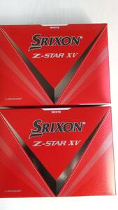 SRIXON Z-STAR XV　2ダース　最新モデル　正規日本仕様　新品　即決価格落札送料無料！