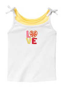 即決*ジンボリー 5T タンクトップ LOVE 110 新品