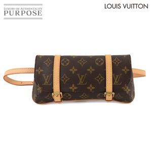 新品同様 ルイ ヴィトン LOUIS VUITTON モノグラム ポシェット マレル ウエスト バッグ ブラウン M51159 90239318