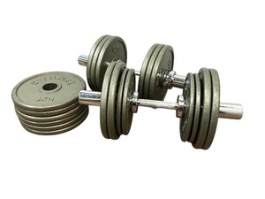 STEELFLEX スチールフレックス プレート 計90kg シャフト付 引取限定 神奈川県相模原市 KKK567878小