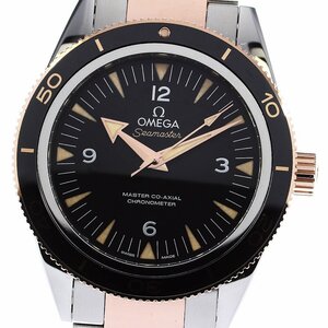 オメガ OMEGA 233.20.41.21.01.001 シーマスター300 マスターコーアクシャル クロノメーター 自動巻き メンズ 良品 _782610