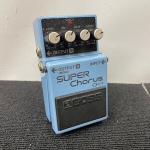 P637-O15-7112 BOSS ボス SUPER Chorus スーパーコーラス エフェクター CH-1 ギター エレキギター 音楽 音響 バンド ⑥