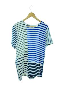 TIGRE BROCANTE◆Tシャツ/S/コットン/BLU/ボーダー