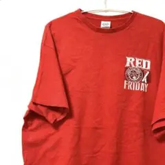 DELTA ヴィンテージ RED FRIDAY メンズ　Tシャツ　レッド　XL