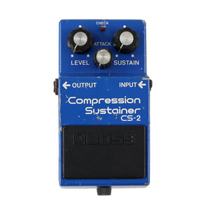 【中古】コンプレッサー エフェクター BOSS CS-2 Compression Sustainer ギターエフェクター