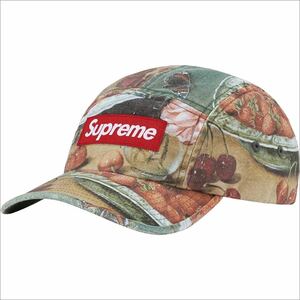 送料無料 Supreme Strawberries Camp Cap シュプリーム ストロベリー 苺 チェリー キャンプ キャップ 23SS Box Logo ボックスロゴ 新品