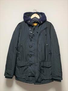 美品☆[PARAJUMPERS] MASTERPIECE N-3B 中綿 フライトジャケット コート M ネイビー P16FMJCKNM03 メンズ パラジャンパーズ