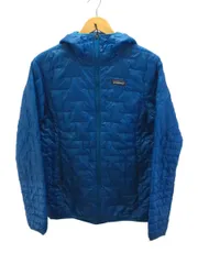 patagonia ジャケット M ナイロン ブルー Womens Micro Puff Hoody 84040