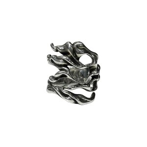 TAUJAN 【men3809I】 21AW デザインシルバーリング 指輪 アクセサリー SV SILVER 925 337-04 定価39,600円 タウジャン AR