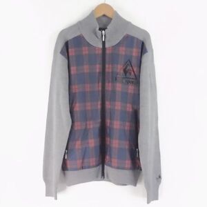 美品 le coq sportif ルコックスポルティフ ゴルフコレクション ハイブリッドセーター M メンズ AC1247A43