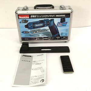 【同梱可】【80】中古品 makita マキタ TD022DSHX 充電式ペンインパクトドライバー用 収納アルミケース ※本体なし ケースのみ 傷あり